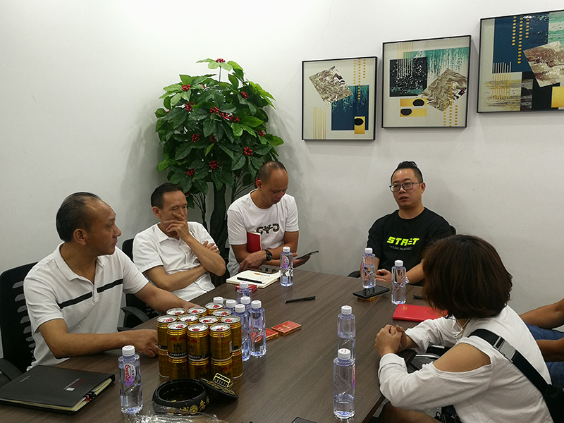 八月轮值会长走访会员企业活动